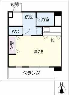フローレンス青山【2階】の間取り