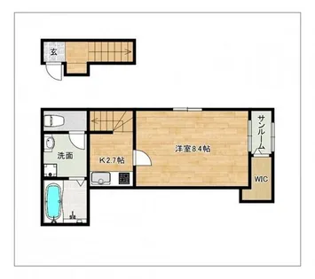 サンセール【Ⅱ202号室】の間取り