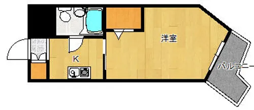 メゾン・ド・オセアン【313号室】の間取り