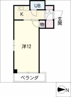 ピュアササキ【3階】の間取り