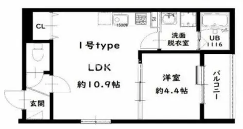 badge tomoi NordⅢ【1階】の間取り