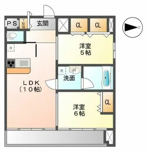 プレサンス錦プレミアム【13階】の間取り