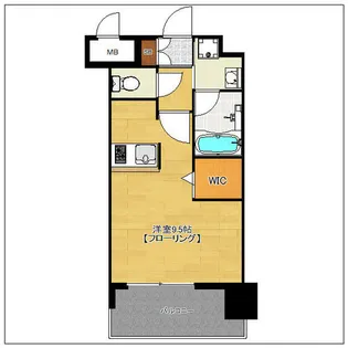 エンクレストGRAN博多駅前【2階】の間取り