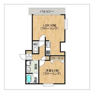 クロッサM’s【9階】の間取り