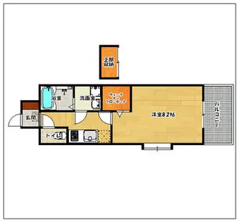 エンクレスト天神MERS【10階】の間取り