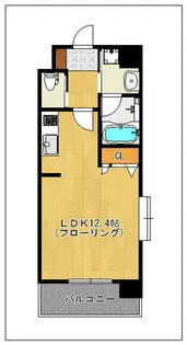 エトゥール山王公園【1101号室】の間取り