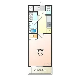 フジパレス ピーノ【1階】の間取り