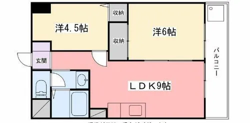 インタービレッジ西夢前台【6階】の間取り