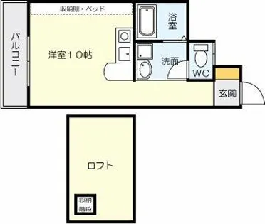 ボナール久【7階】の間取り