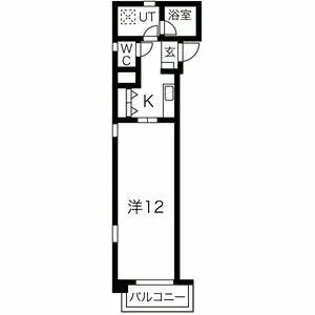 クレスト牧の里【3階】の間取り