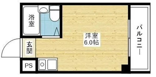 ジオナ柴島Ⅲ【2階】の間取り