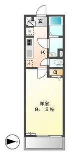 リブリ・大杉【102号室】の間取り
