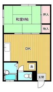 ストークフォーレスト F棟【203号室】の間取り