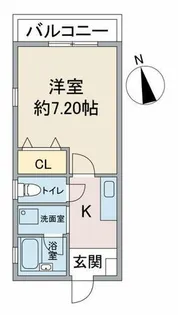 GRACE TSUKADA【1階】の間取り