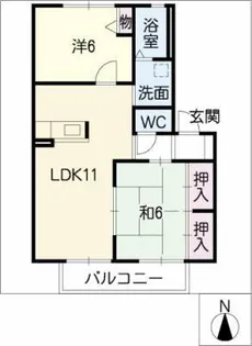シャルマン【2階】の間取り