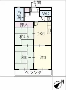 杉江ビル【3階】の間取り