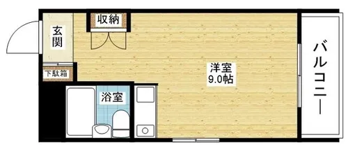 リバーヒル豊里B棟【3階】の間取り