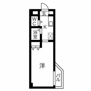 愛知県名古屋市天白区井の森町【マンション】の間取り