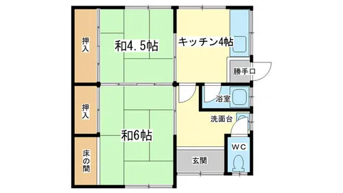 兵庫県姫路市西庄【一戸建】の間取り
