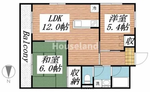 IC house【2階】の間取り