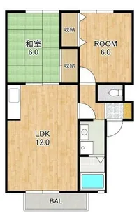 リアルコンフォート【2階】の間取り