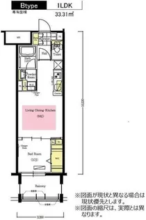 アーバネックス心斎橋Ⅱ【6階】の間取り
