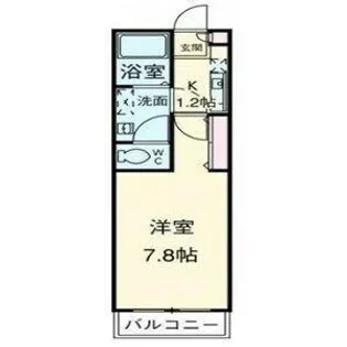 愛知県名古屋市天白区野並2丁目【アパート】の間取り