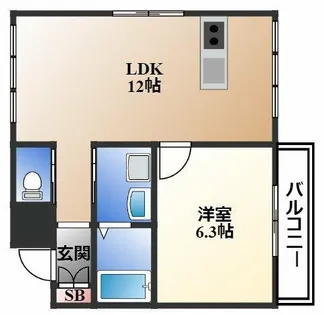 アークプラッツ【5階】の間取り