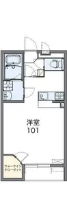 レオネクストTRY【104号室】の間取り