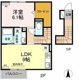Bonne Maison【2階】の間取り
