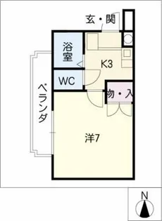 キャッスル本郷【3階】の間取り