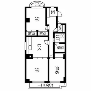 御棚町ヒルズ【2階】の間取り