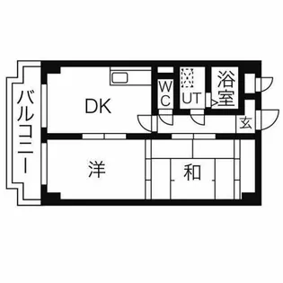 アベニュー泉【7階】の間取り