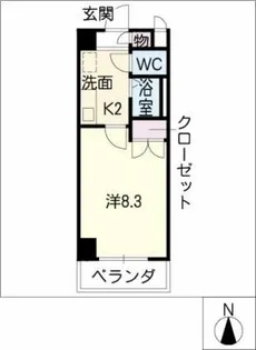 STプラザ八事【3階】の間取り