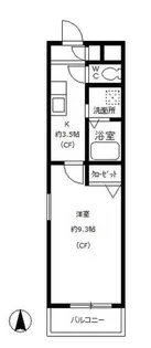 トロアスール【206号室】の間取り