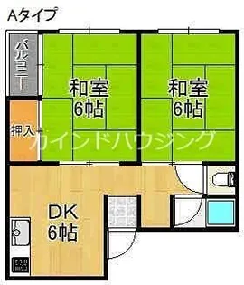 メゾン安立【3階】の間取り