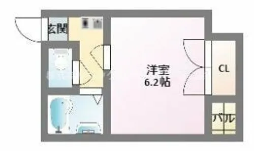M’プラザ西三荘駅前【2階】の間取り