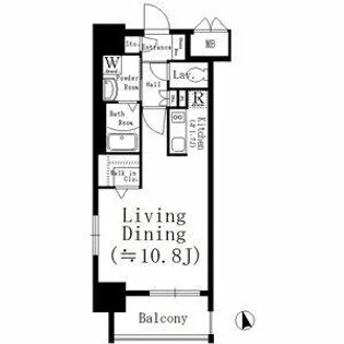 ParkBear大須【4階】の間取り