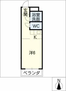 アメニティ鈴木【3階】の間取り
