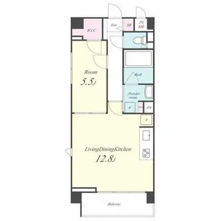 カーサ ミツクラ【2階】の間取り