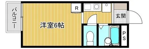 クレイドル青山II【1階】の間取り