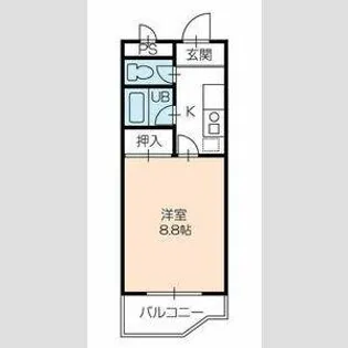 フィオーレ88【2階】の間取り