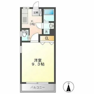 SHIGA CORPO【1階】の間取り