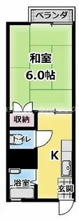 大阪府守口市橋波東之町2丁目【アパート】の間取り