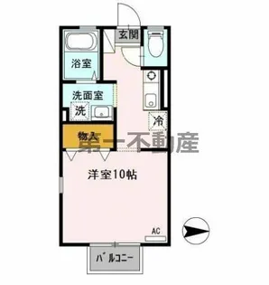 ルミエール A棟【2階】の間取り