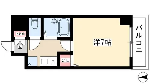 CALM TAIKOH BLD.【2階】の間取り