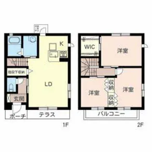シャーメゾン泉ヶ丘【1階】の間取り