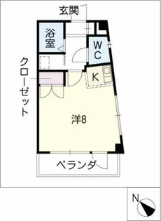 Casucabel上社【2階】の間取り