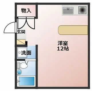 シャトーウィスタリヤ【4階】の間取り