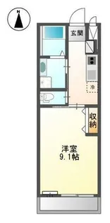 フェリーチェ【1階】の間取り